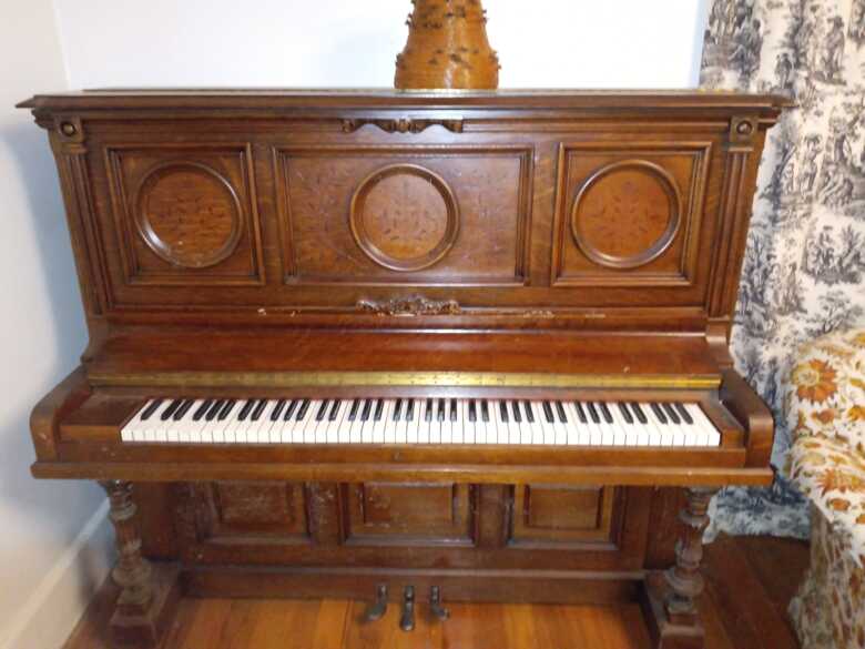 New England Piano Company Upright Piano