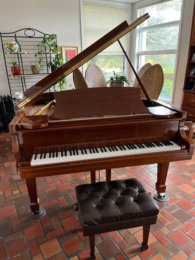 Gorgeous Altenberg baby grand, great condition 