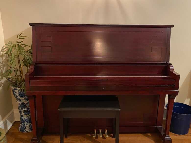 Upright Mason and Hamlin Piano in NYC
