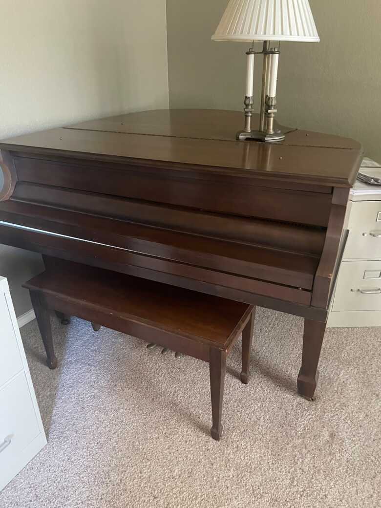 George Steck Baby Grand Piano for Sale