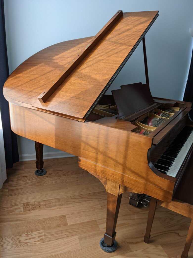 Piano Steinway M (Walnut)