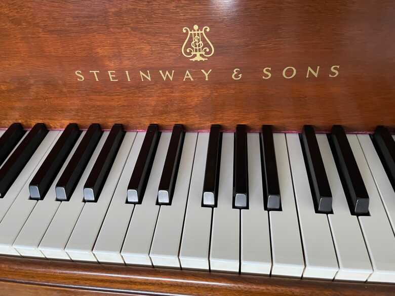 1961 Steinway Model S Mahogany Silent Piano