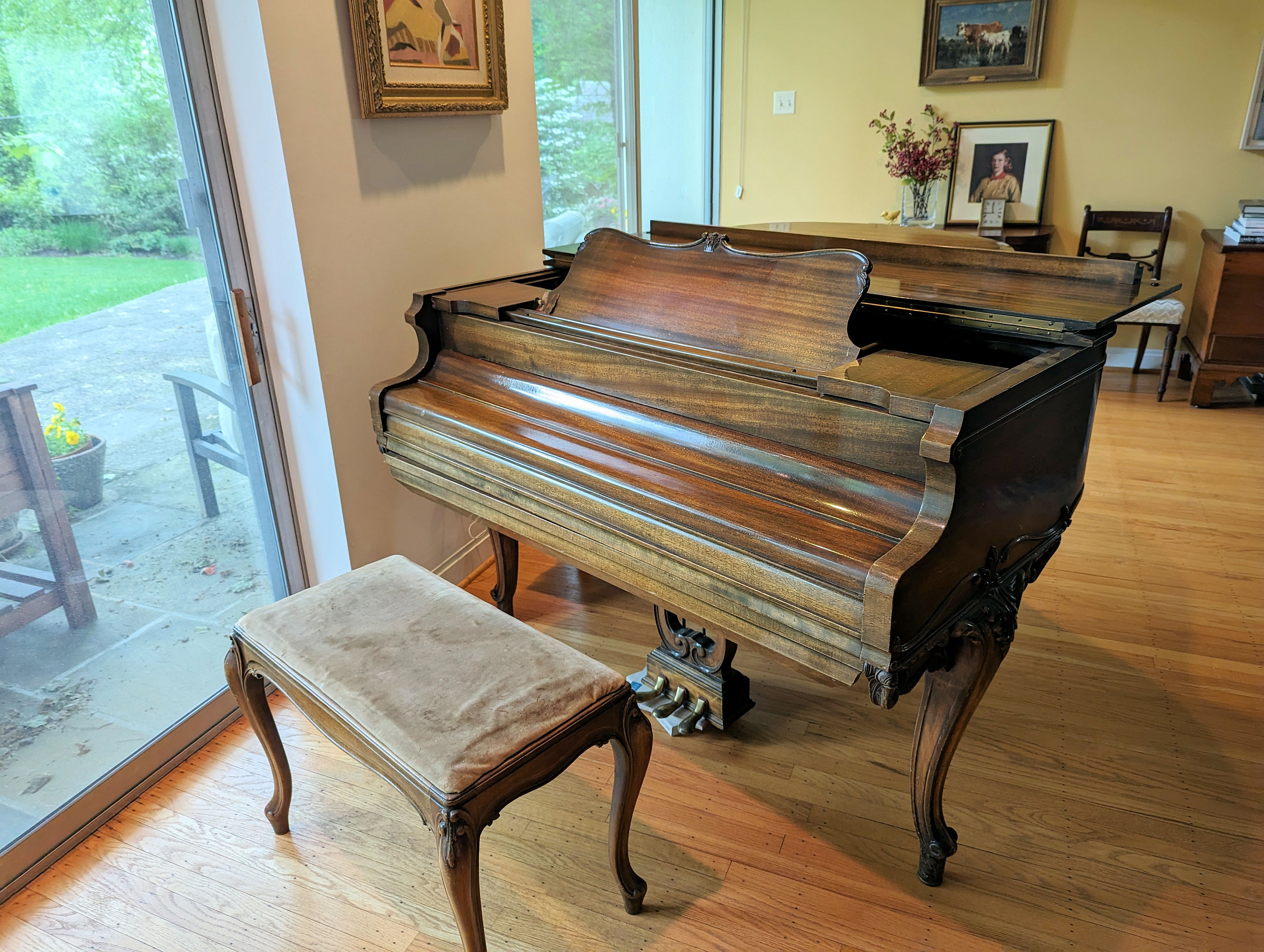 Ampico A reproducing Baby Grand 