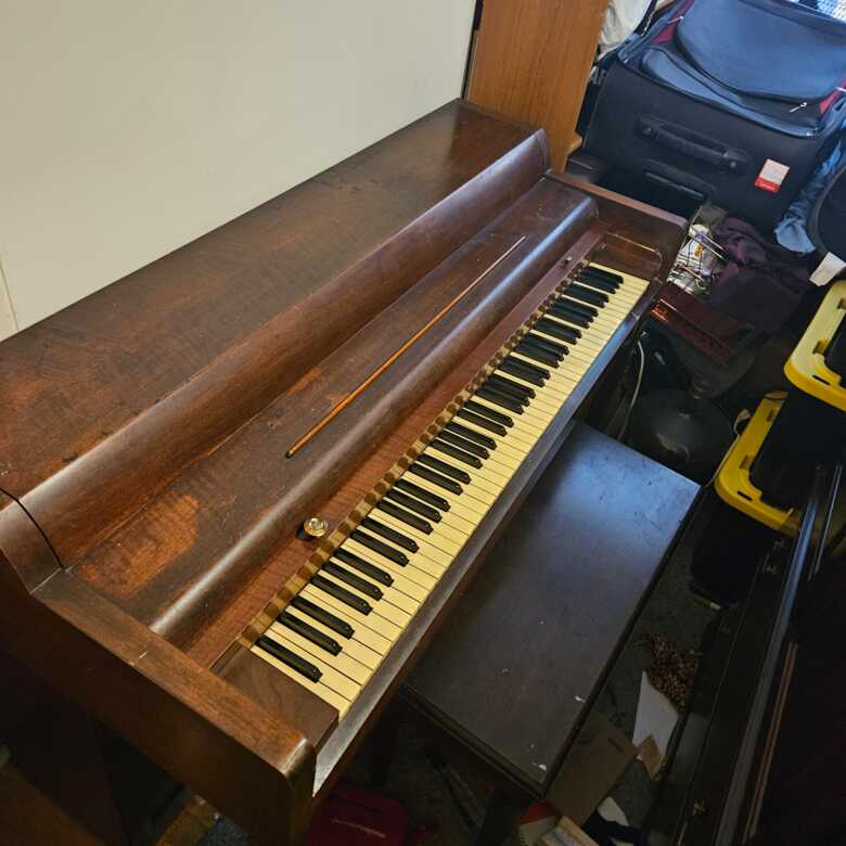 1950s Wurlitzer upright piano for sale