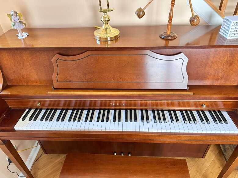 Well maintained and regularly tuned piano at bargain price