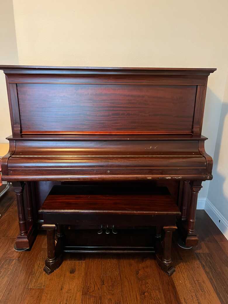 1911 Hobart M. Cable Upright Piano