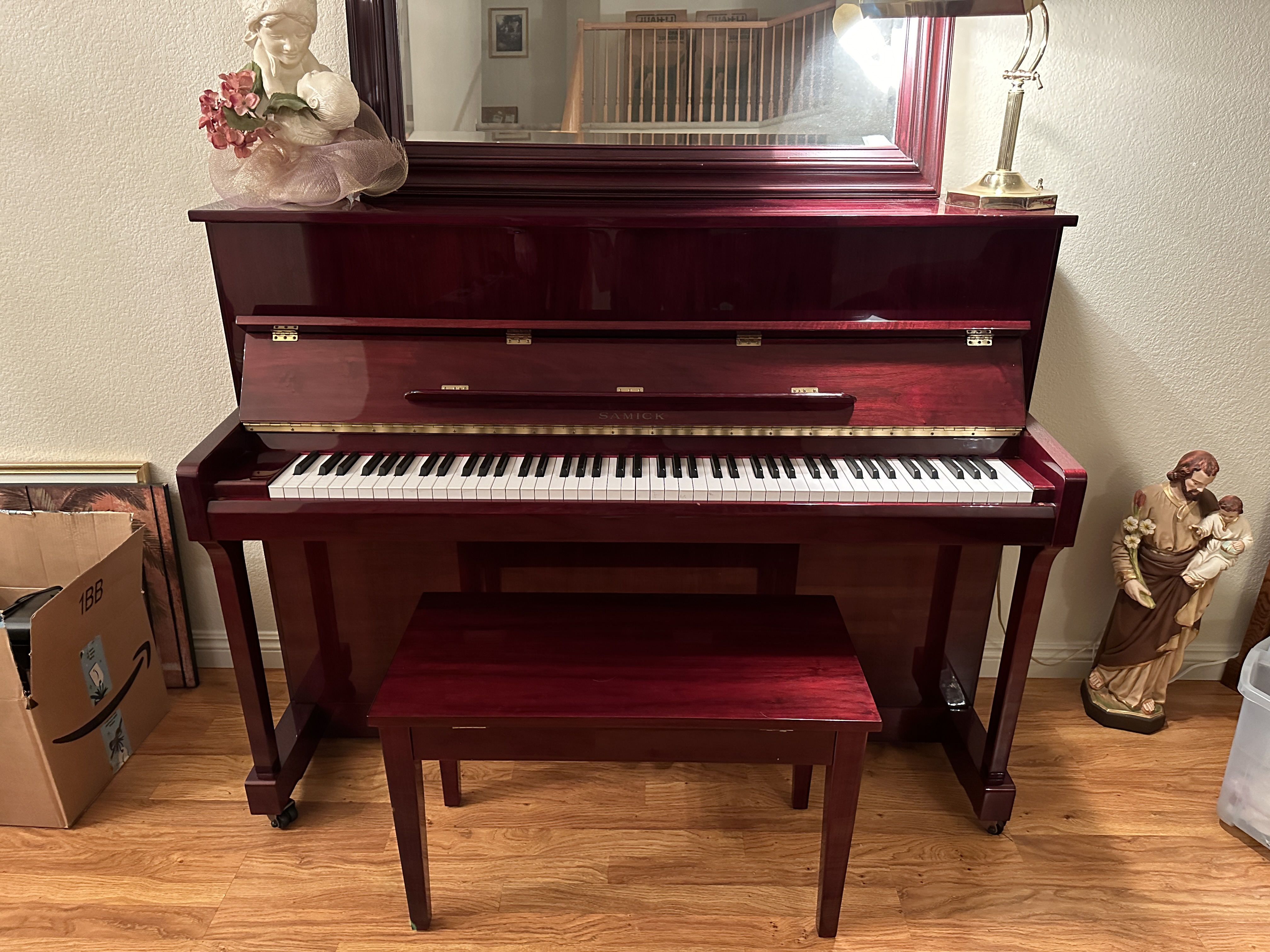 Newly tuned Samick upright piano! 