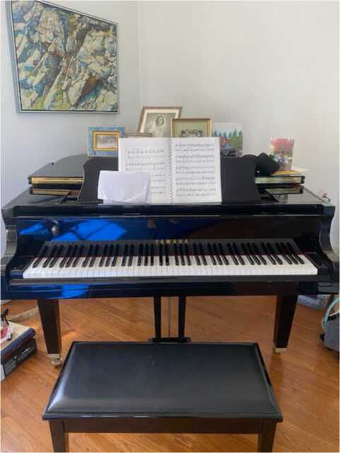 Yamaha Baby Grand, very lightly used in great condition