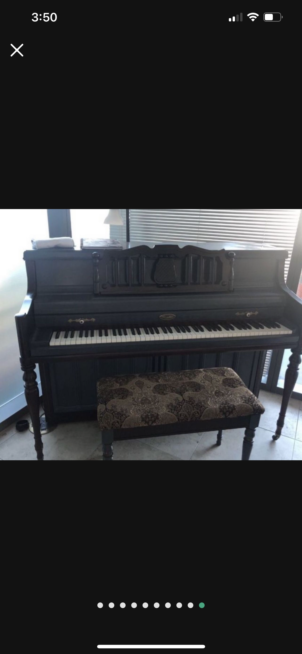 Best Price For A Vintage Huge Piano