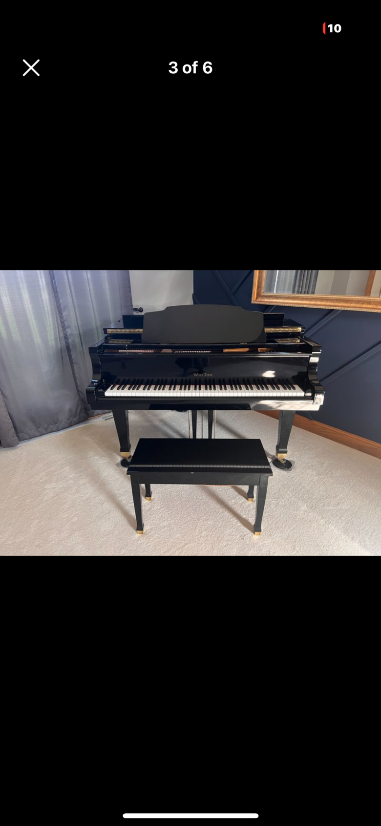 Wurlitzer Baby Grand Piano