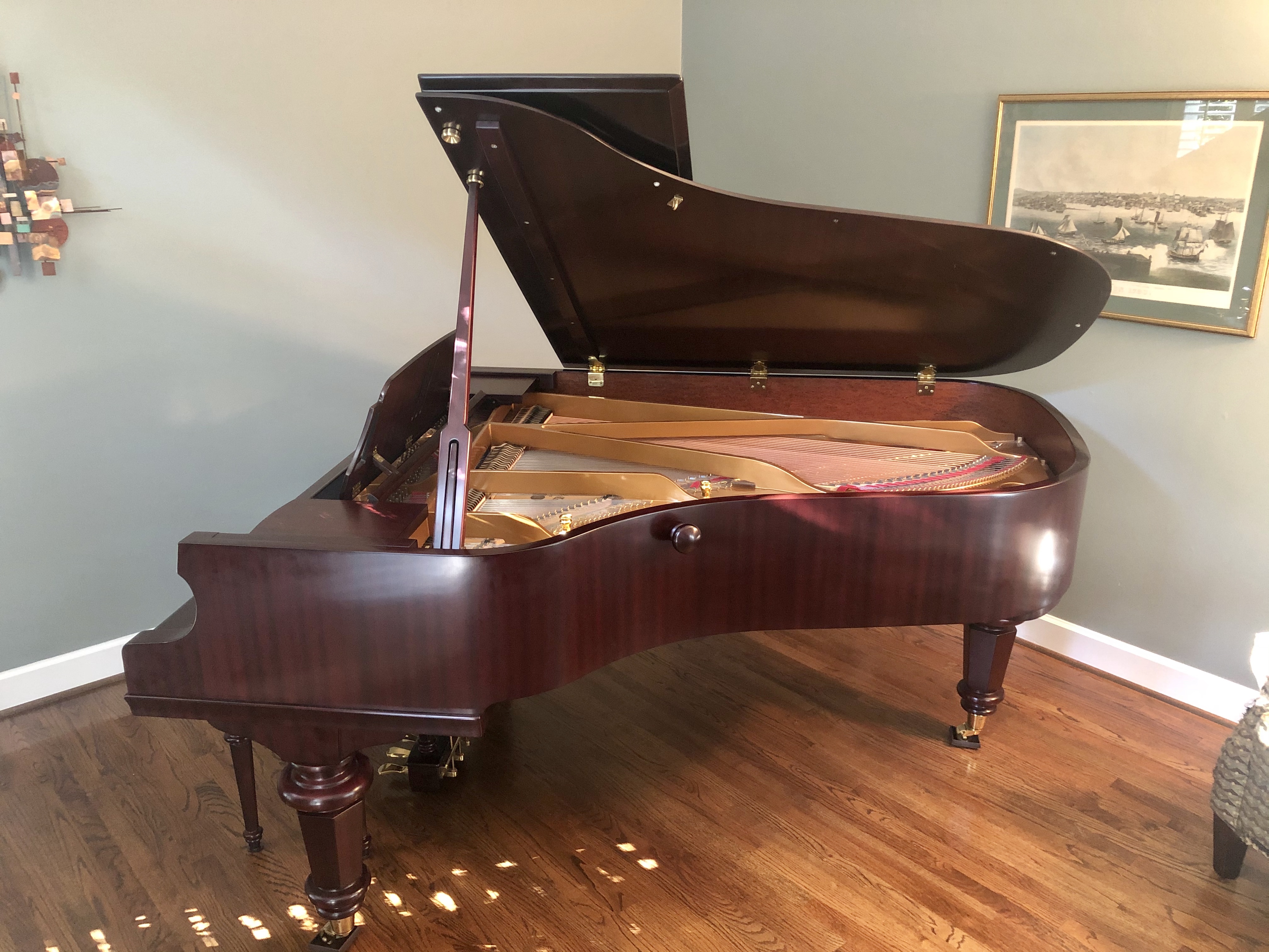 *REDUCED* Beautiful 6’8” George Steck Grand w/ Bench 