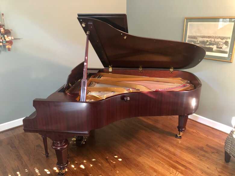 *REDUCED* Beautiful 6’8” George Steck Grand w/ Bench 