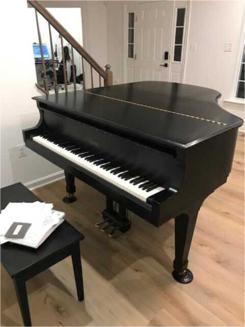 Boston grand piano GP163 made in 1999, designed by Steinway
