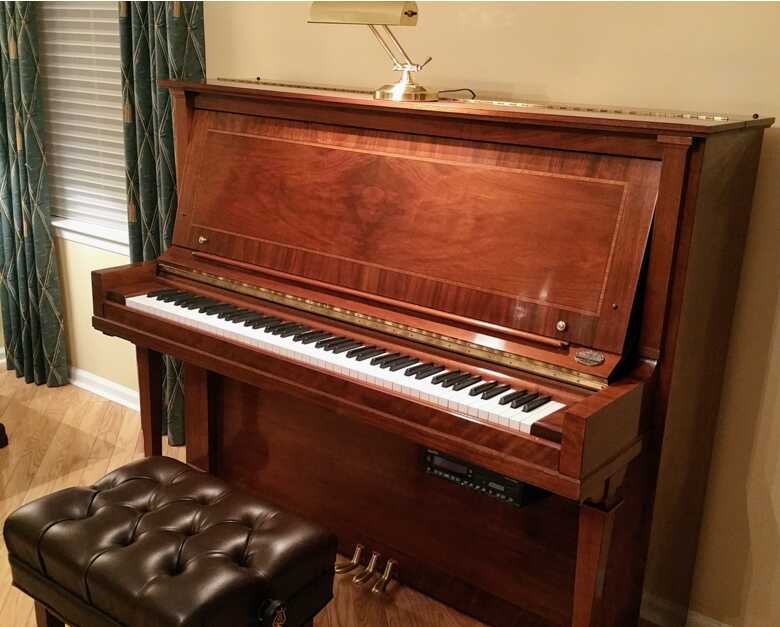 Steinway & Sons Model K52 Crown Jewel with PianoDisc System