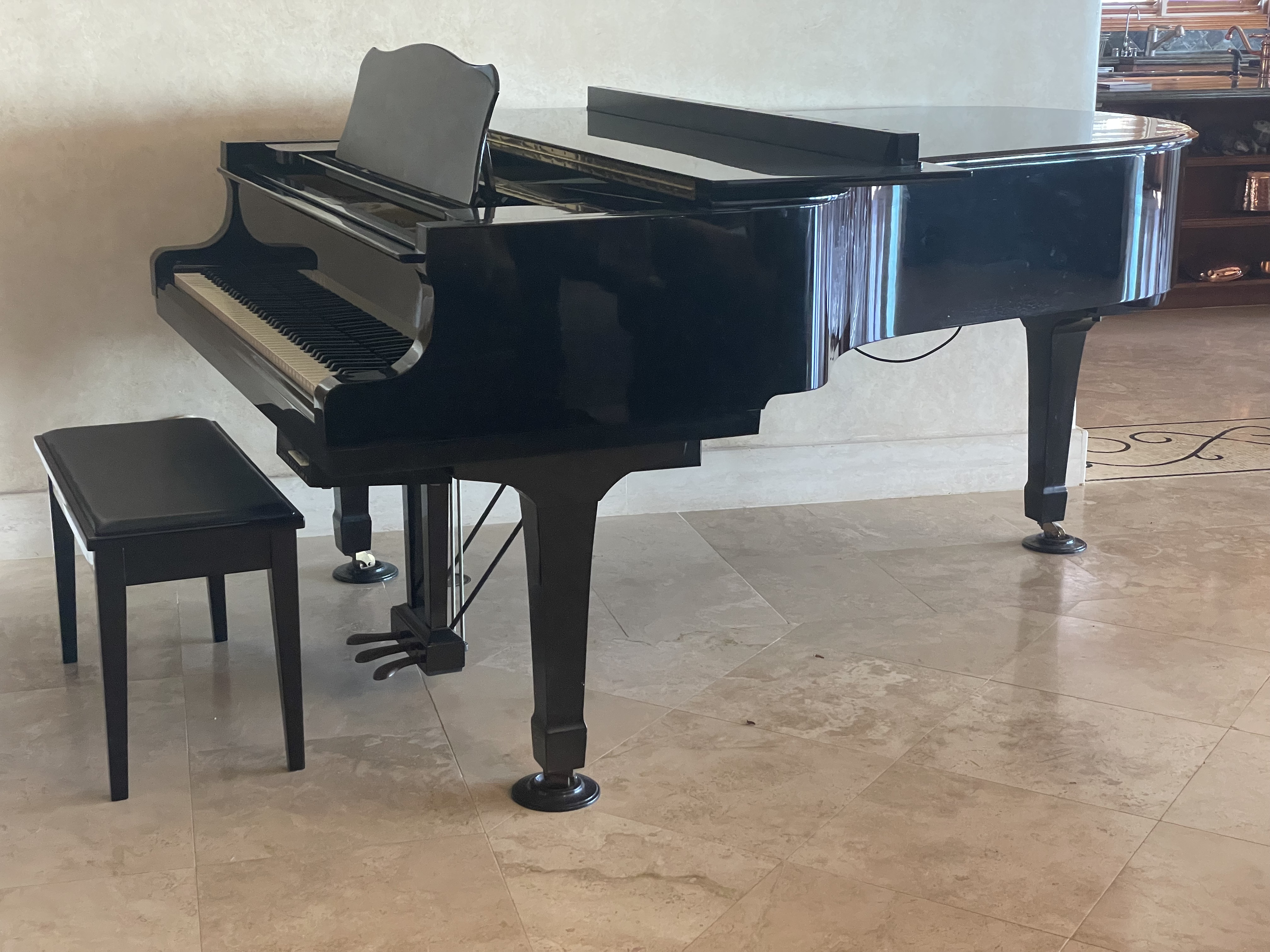 1974 C7 Yamaha Piano - Single Owner