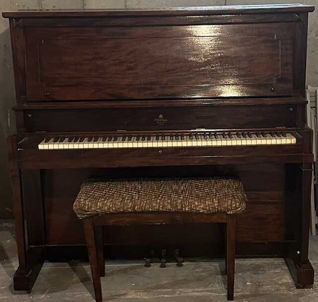Authentic Poole Piano