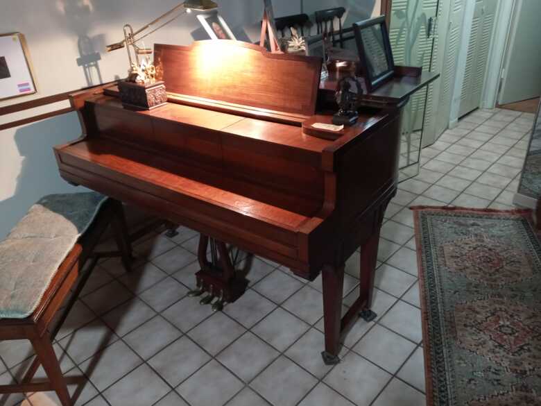George Steck 1924 Baby Grand Player