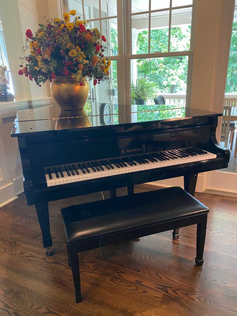 Kawai 6’1” grand with QRS system