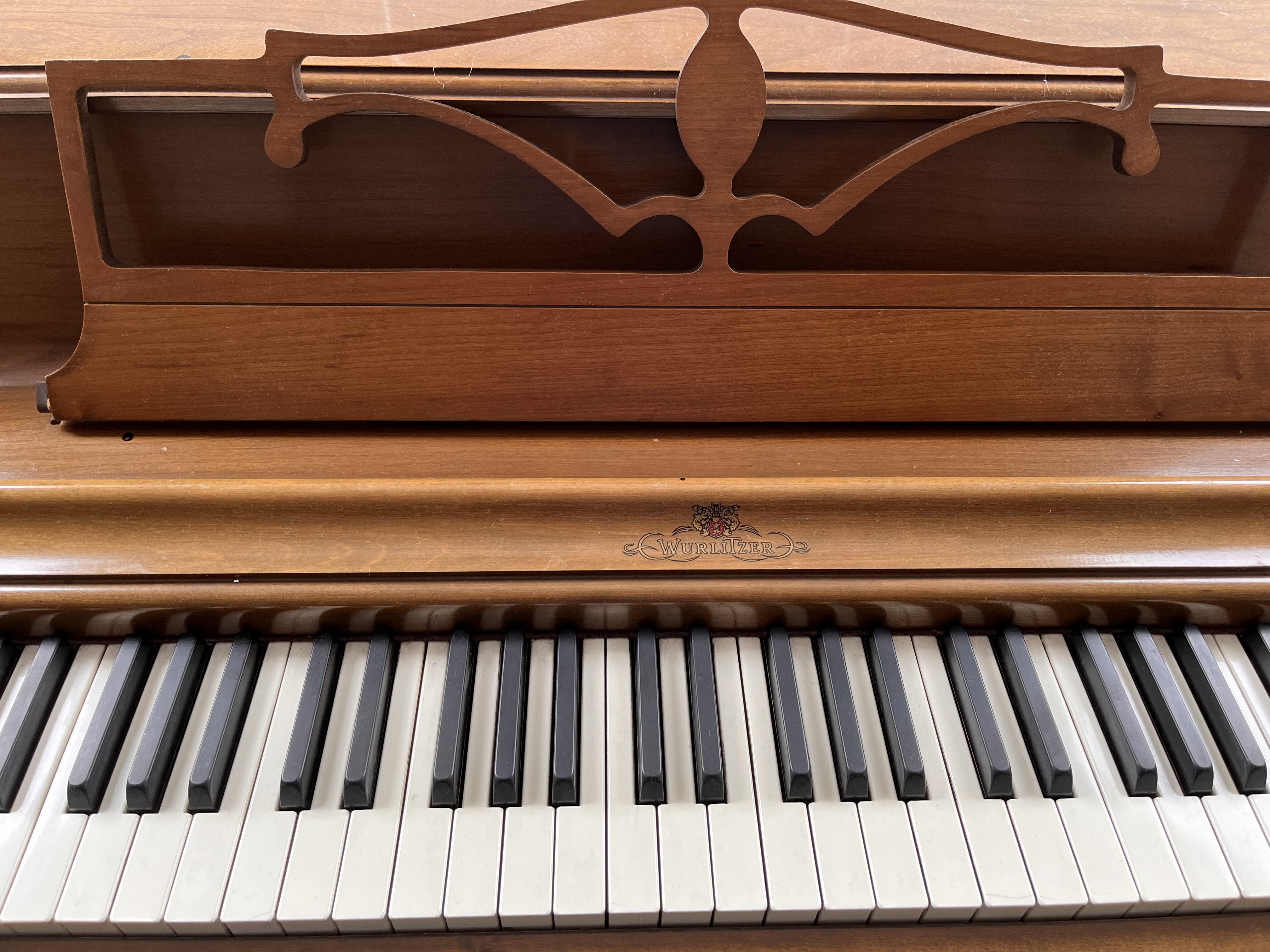 Wurlitzer satin walnut upright  