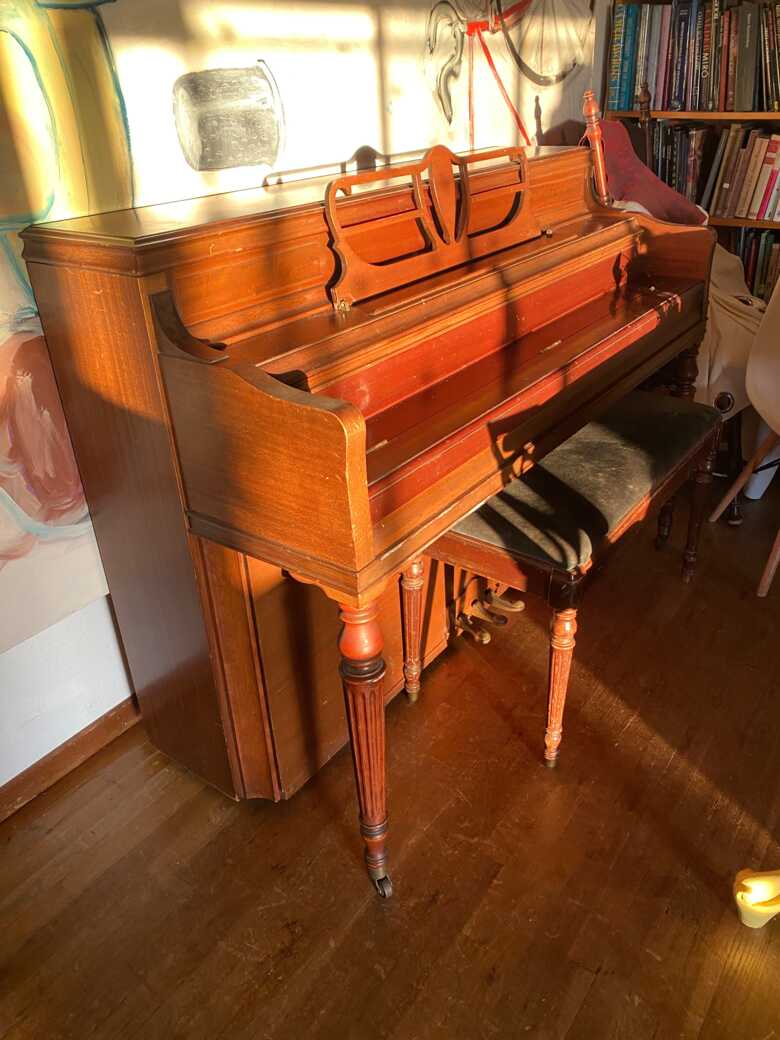 Inherited Grandma's Upright Steck Piano