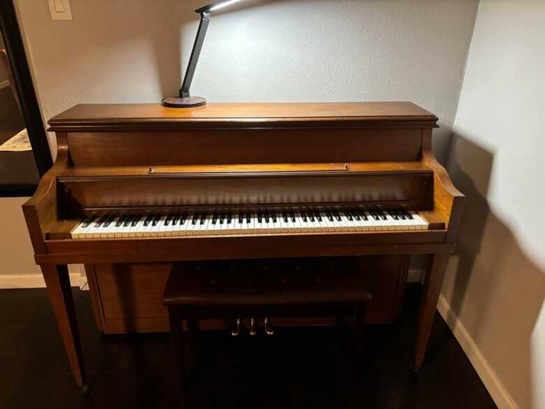 Music Teacher's Piano, Well Maintained