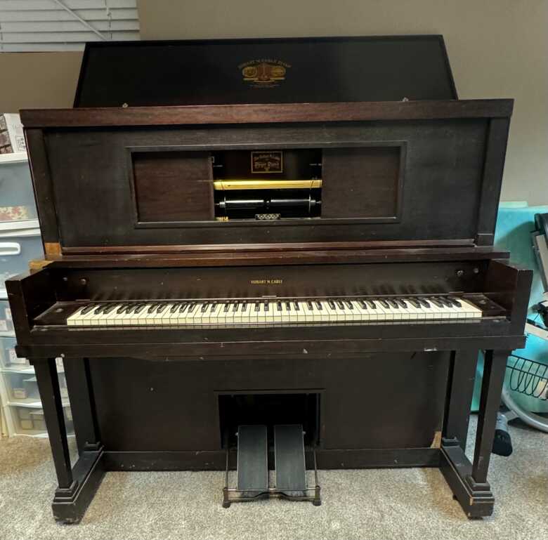 Hobart Cable Player Piano