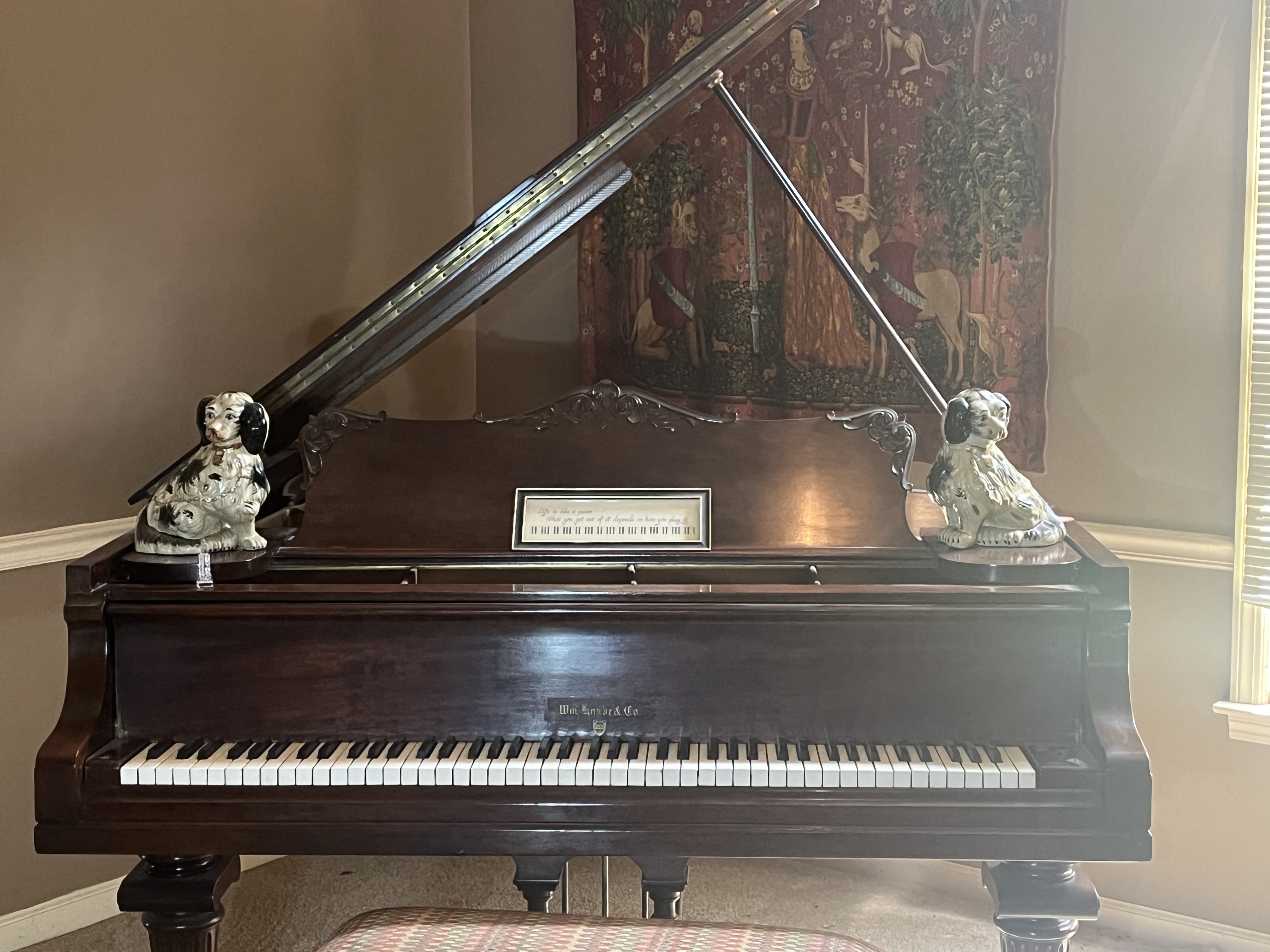 Wm Knabe & Co Grand Piano 