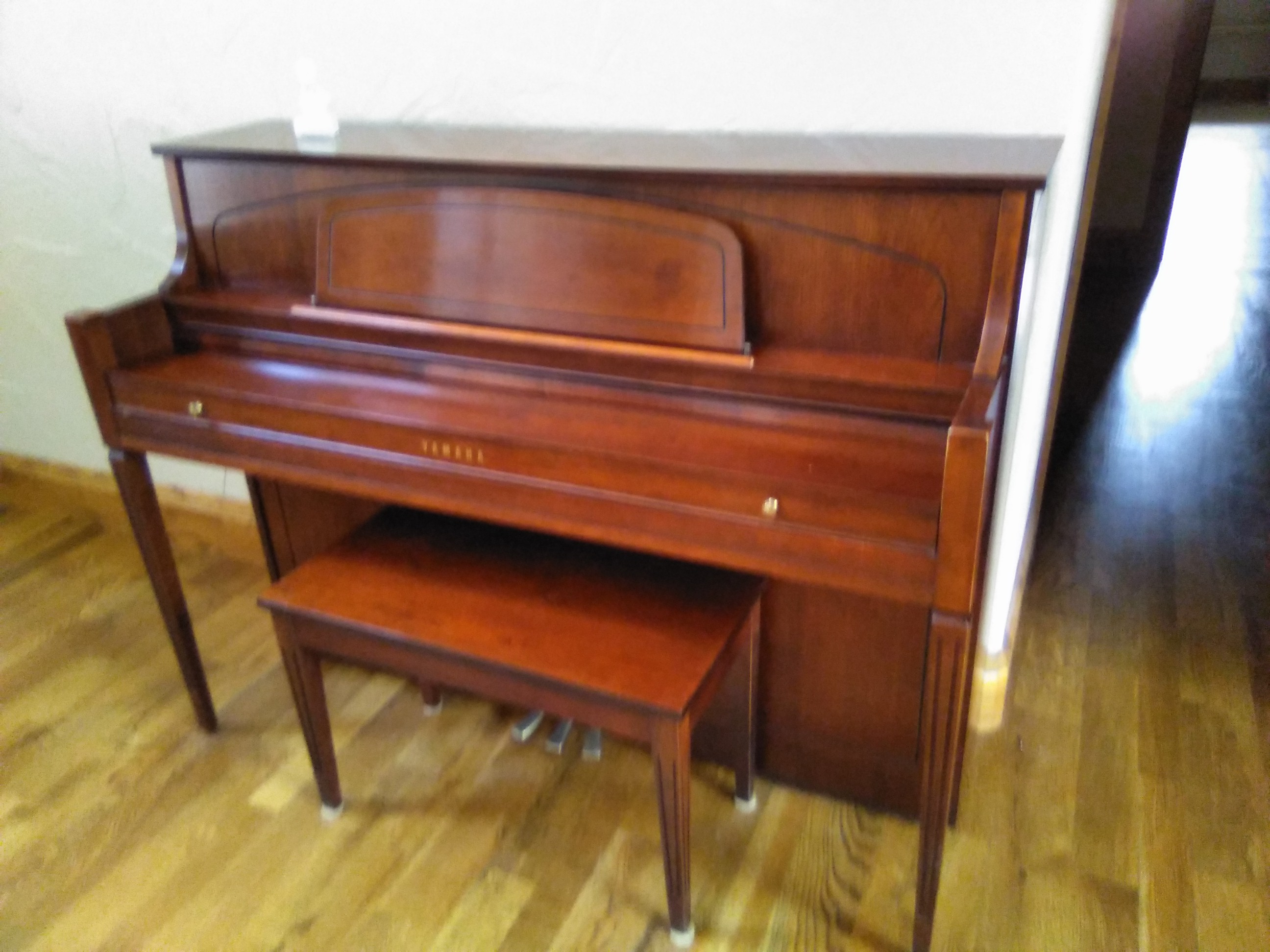 Yamaha piano, almost new