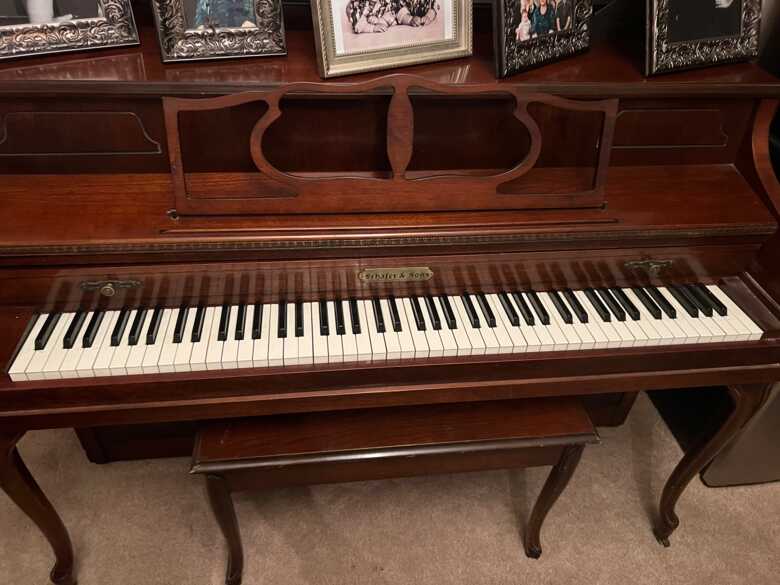 Schafer and Sons Piano.  