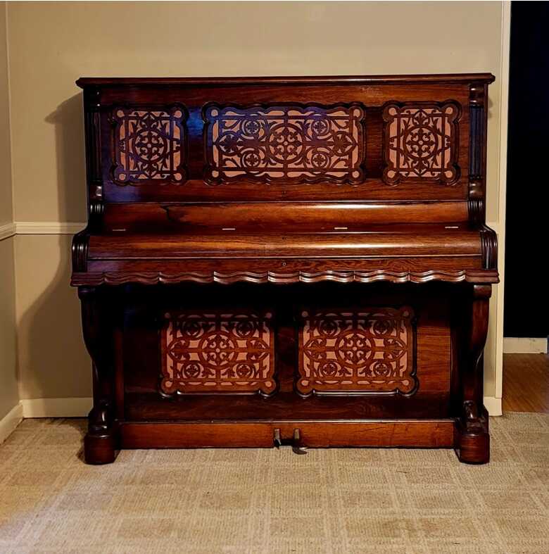 1889 Weber Upright Piano