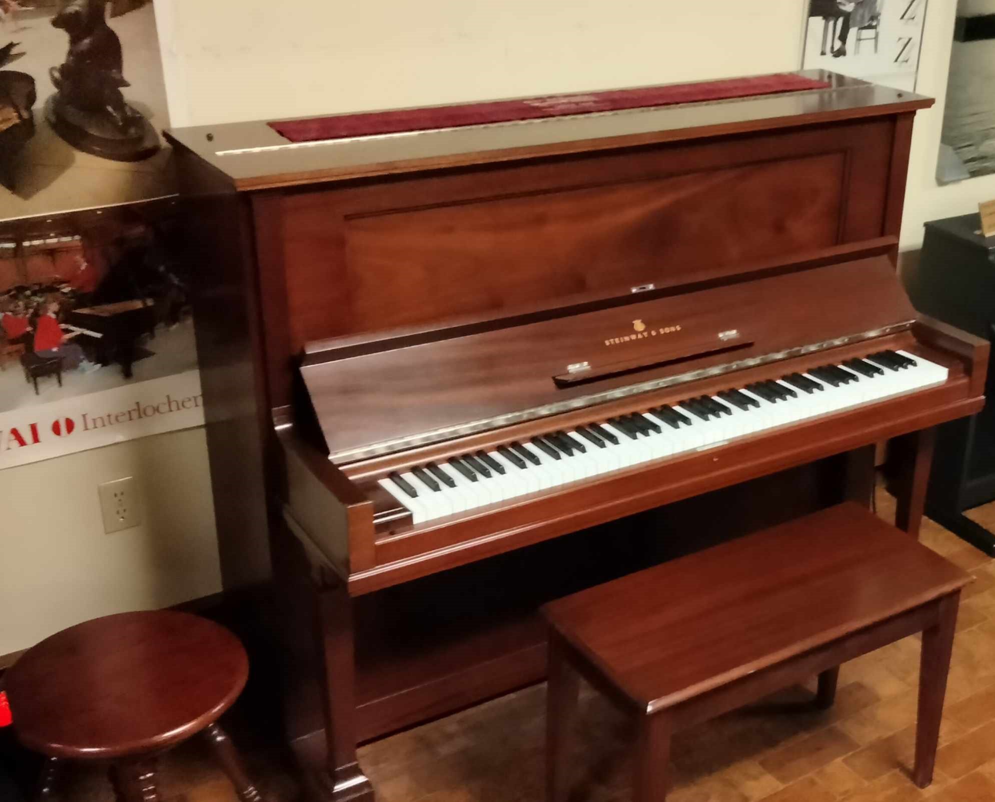 Restored - 1918 Steinway & Sons - Model V - Upright