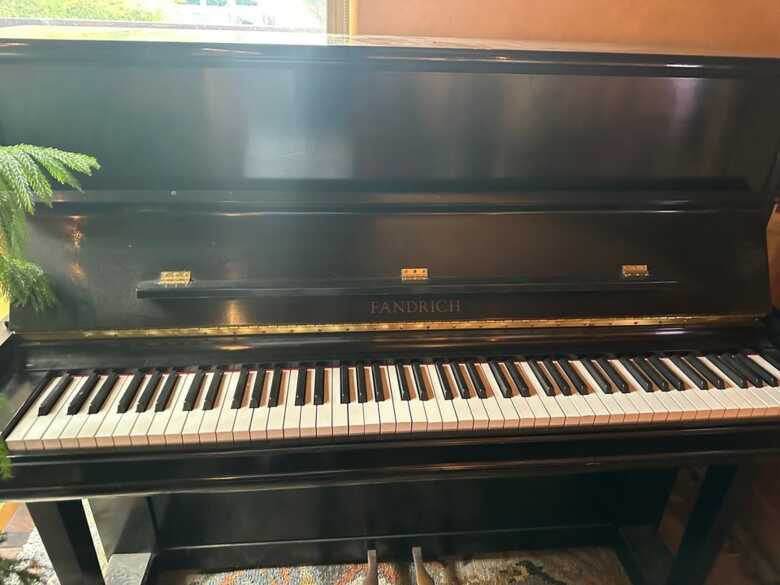 Fandrich and Sons Vertical Action Piano