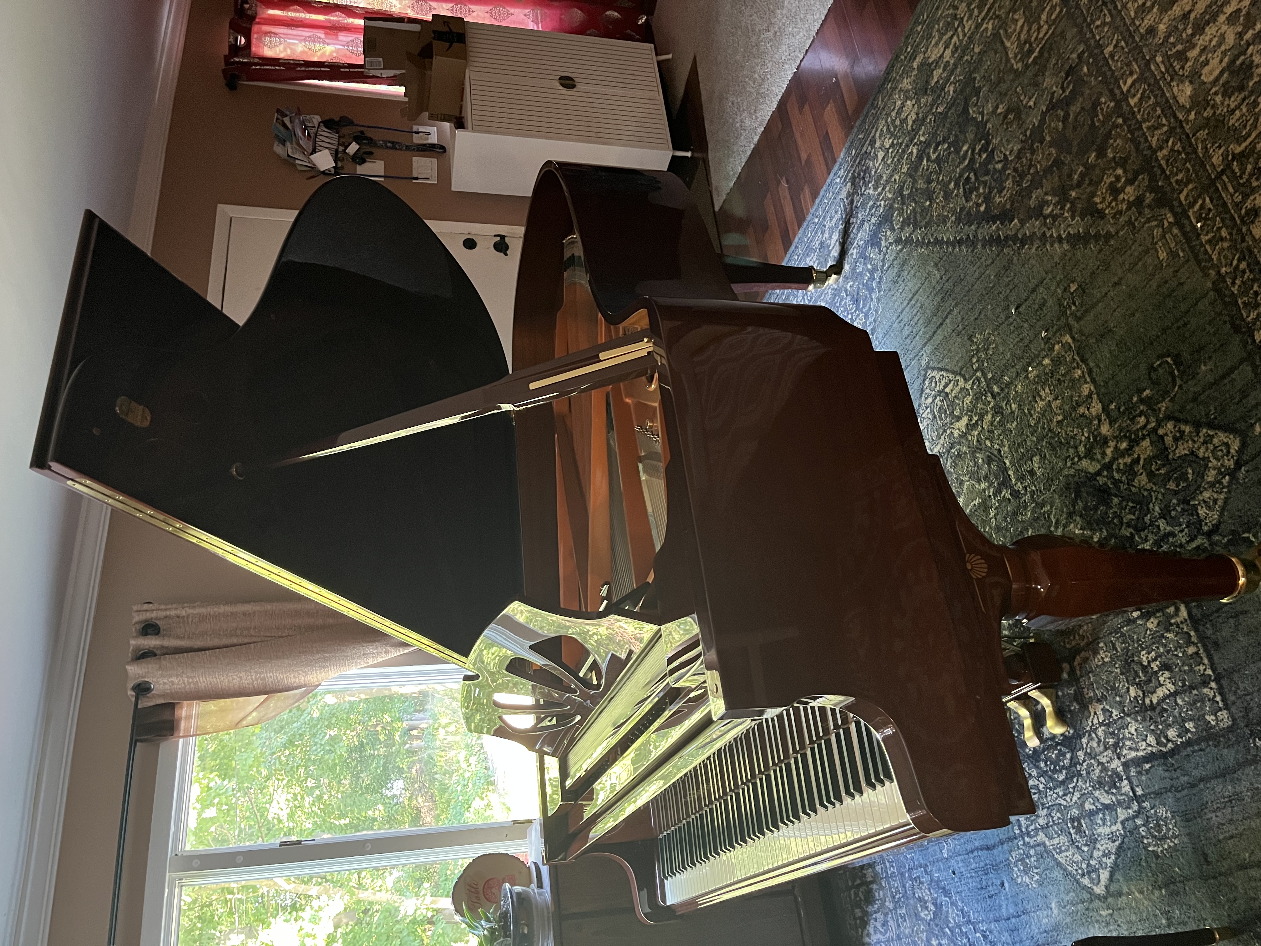 Schimmel 6' baby grand Mahogony