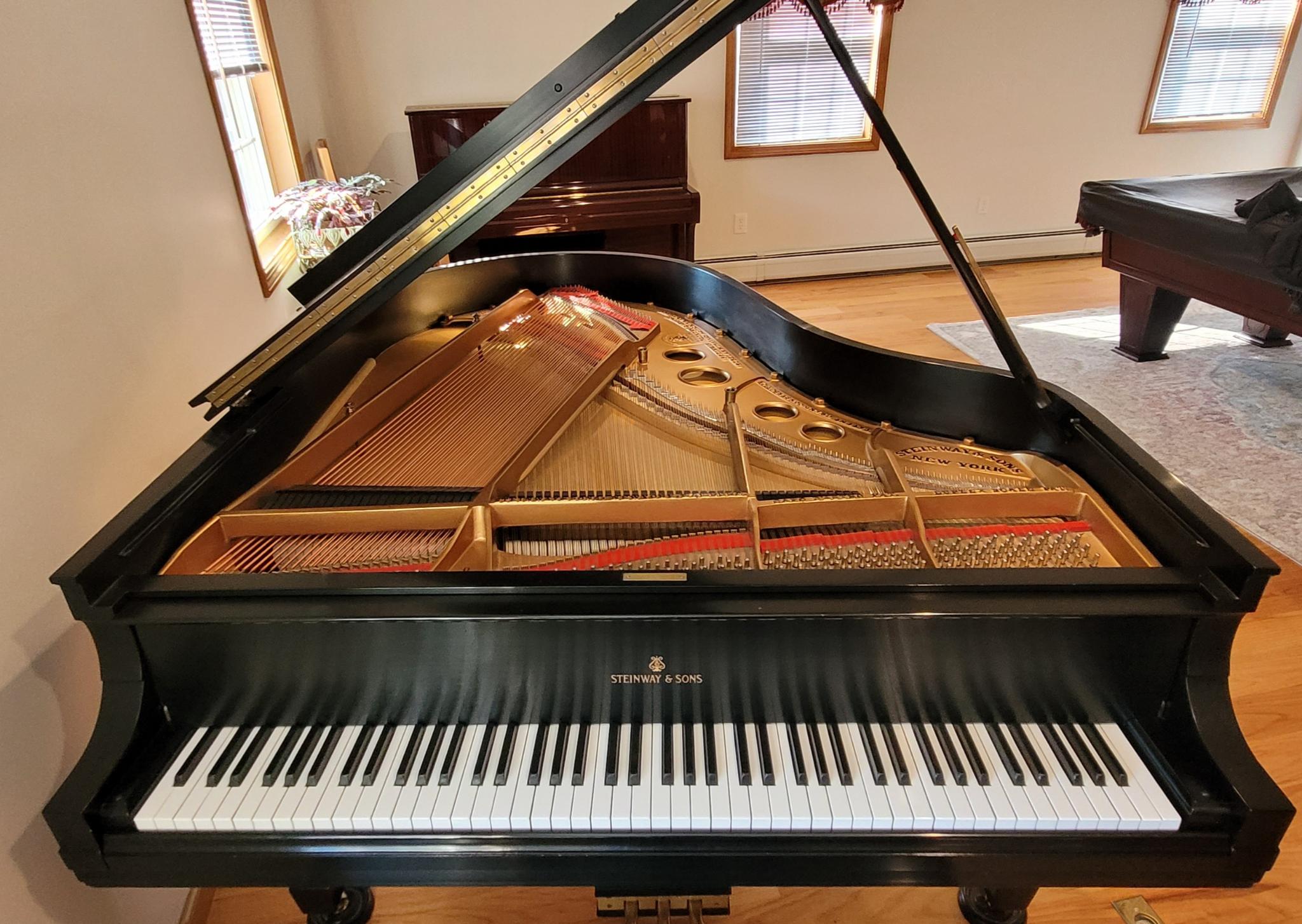 1919 Steinway Model O, Fully Rebuilt 2017