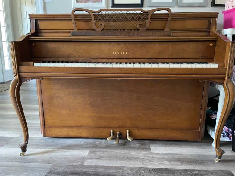 Yamaha French Provincial Upright Piano