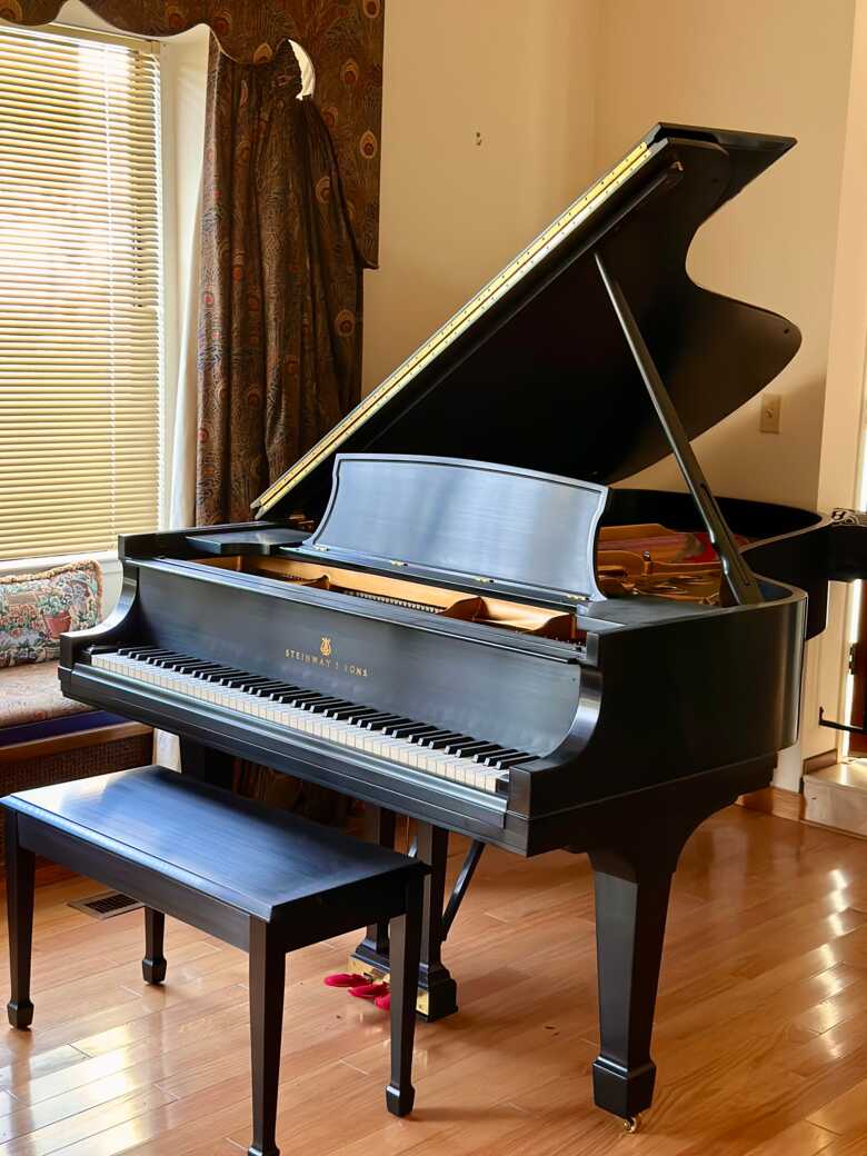 Restored Steinway Model B Grand Piano