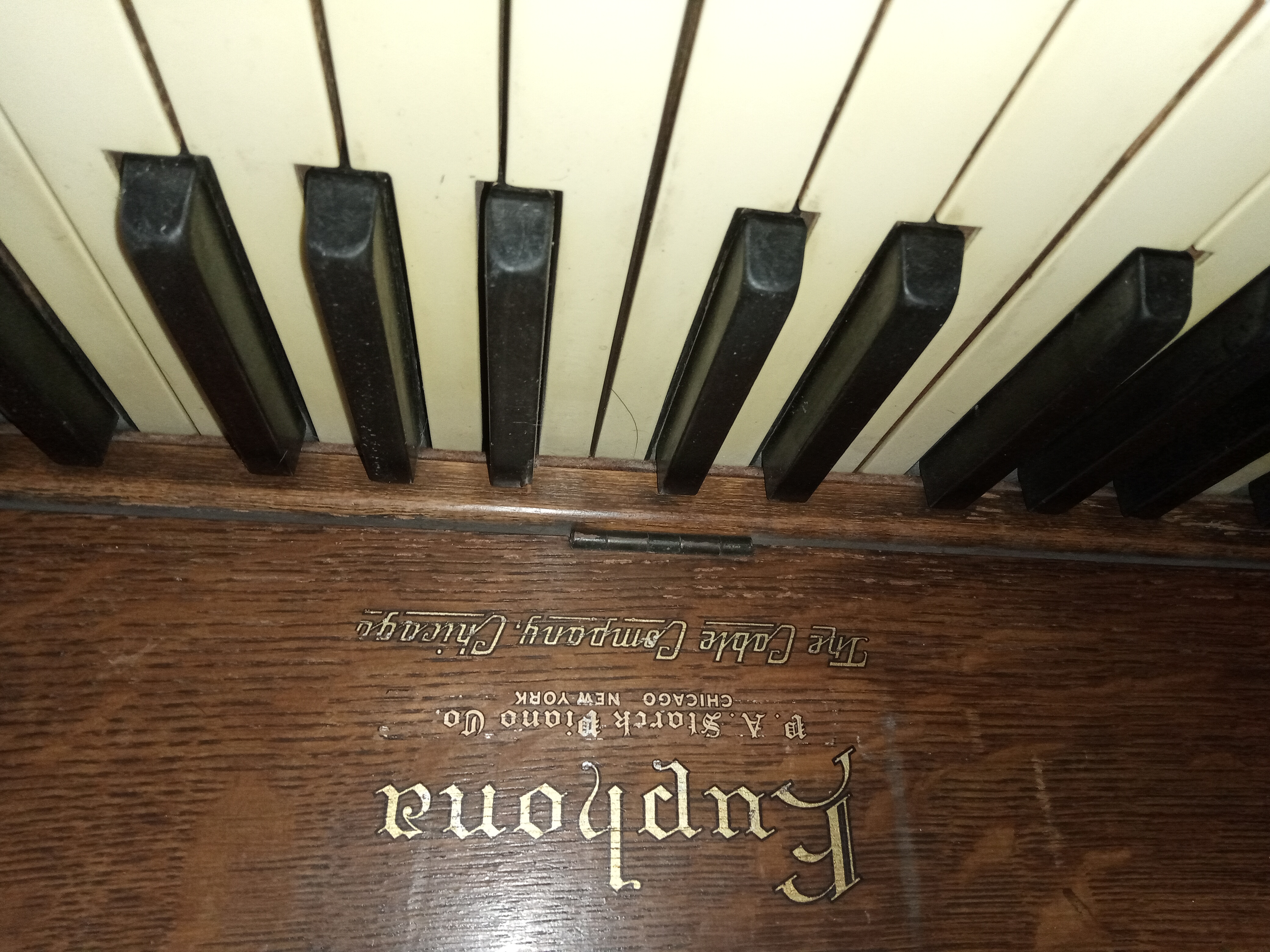 Vintage Euphona Upright Piano