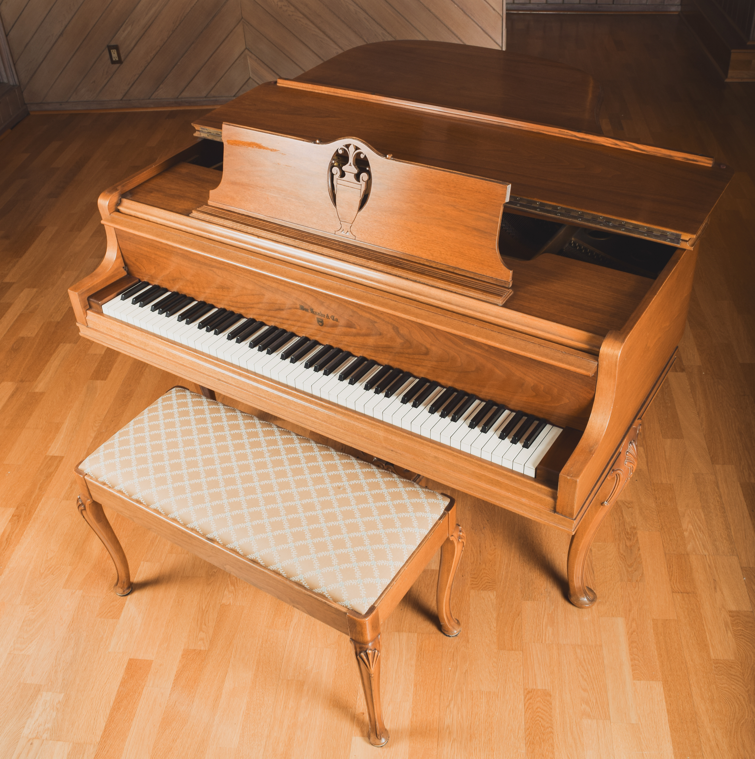 1962 William Knabe and Company Baby Grand Piano