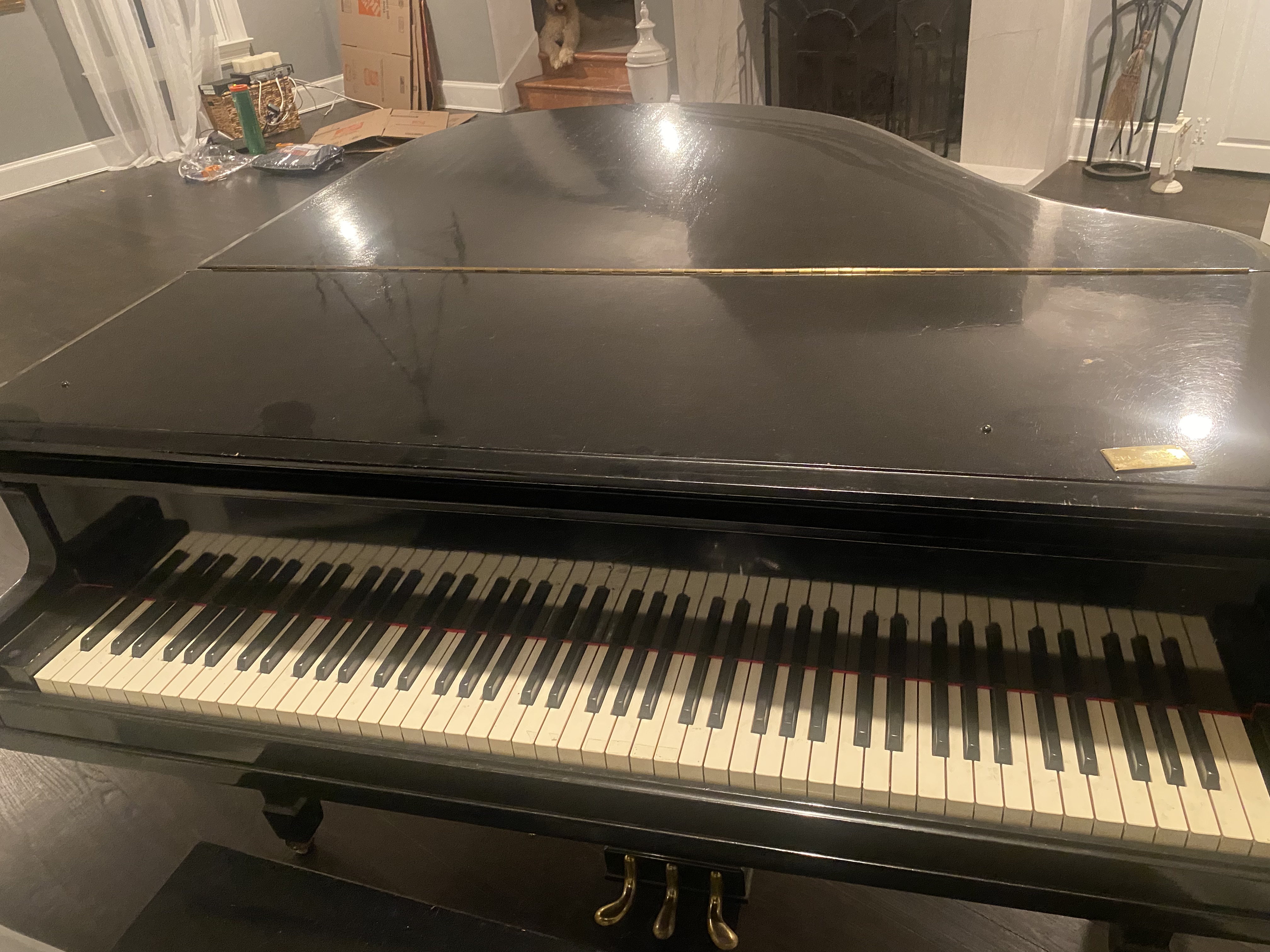 GEORGE STECK 1910 RESTORED PIANO FOR SALE