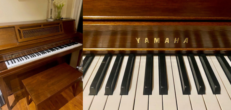 Yamaha Piano Upright 1993 Manfacutured Year