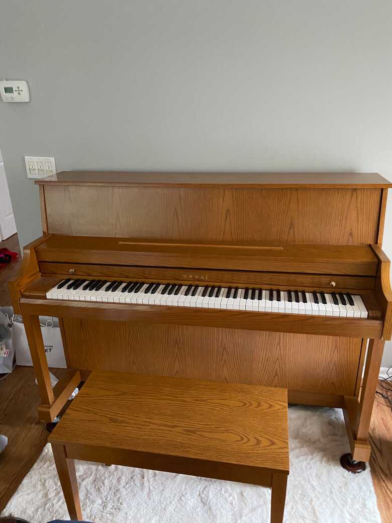 Kawai 506N Oak Satin Finish