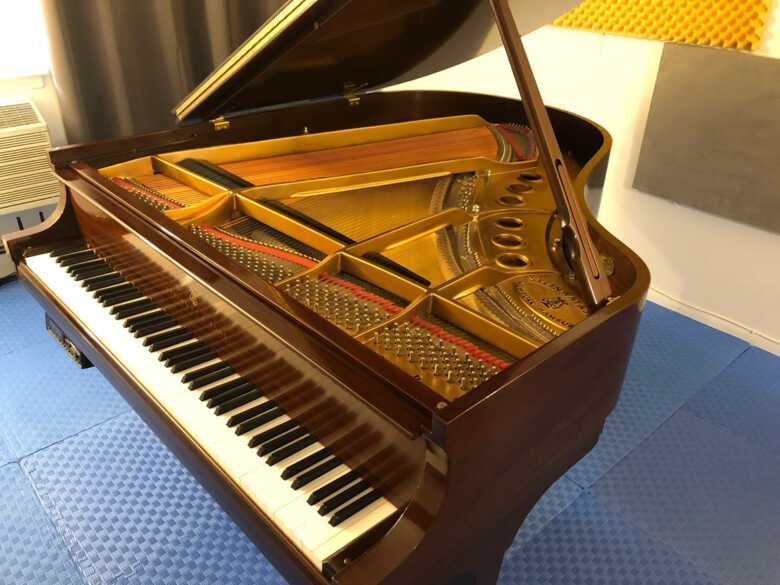 1998 Steinway & Sons M Grand Piano Crown Jewel Collection