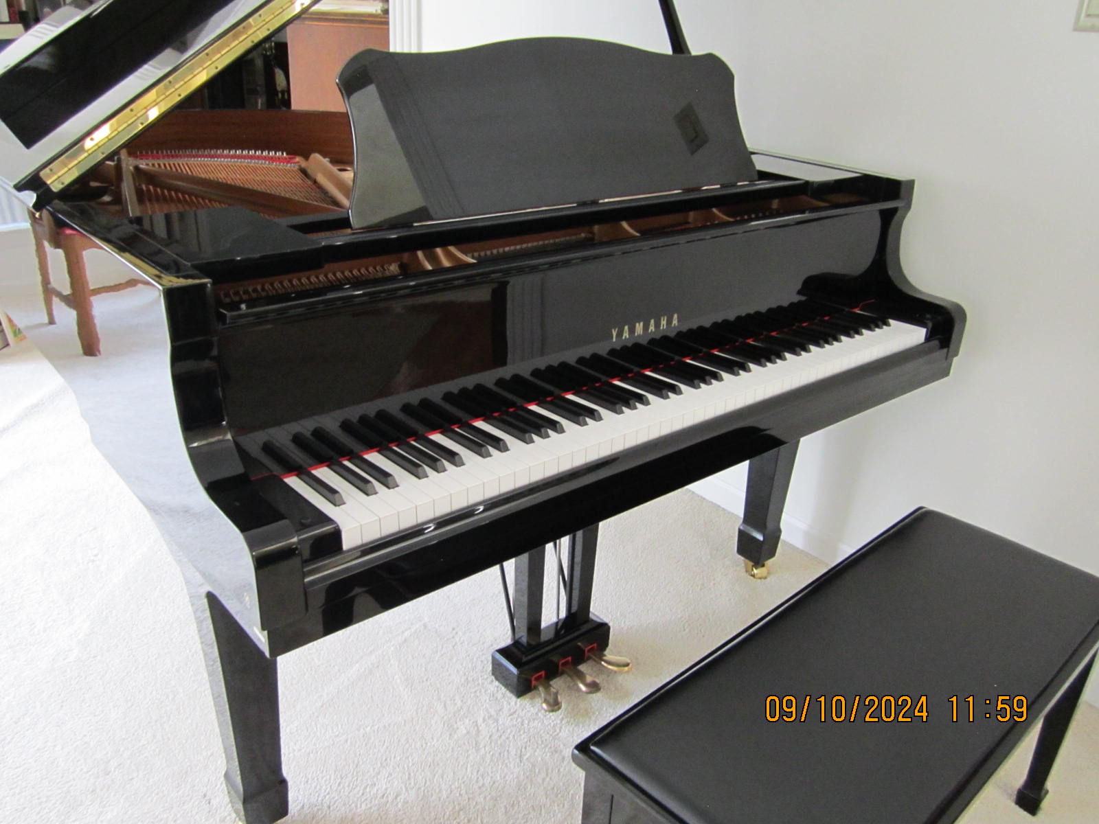 Near Mint Yamaha C1 5'3" Baby Grand