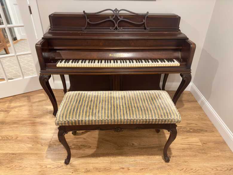 Beautiful 1937 Knabe Mignonette - Single Family Ownership