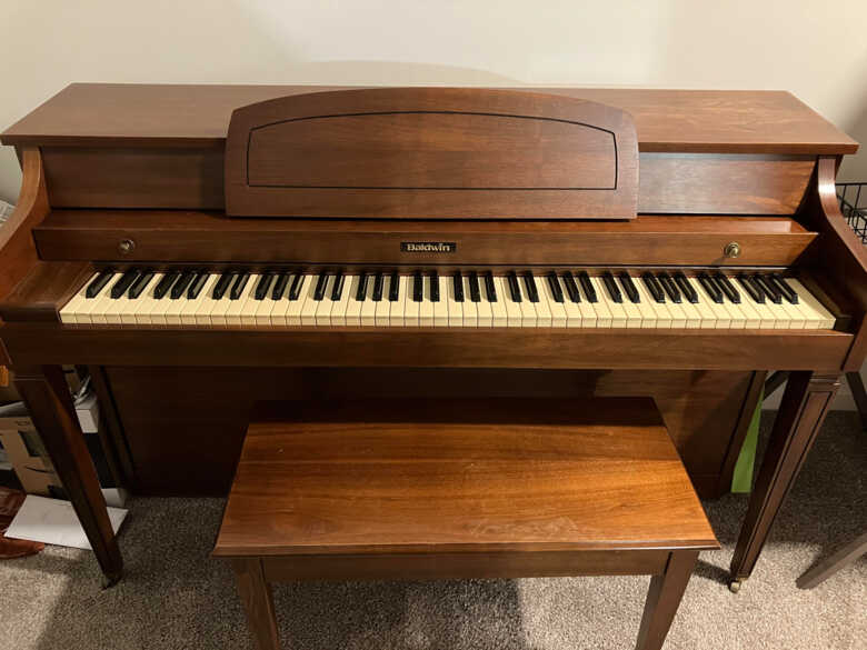 Baldwin upright piano for sale