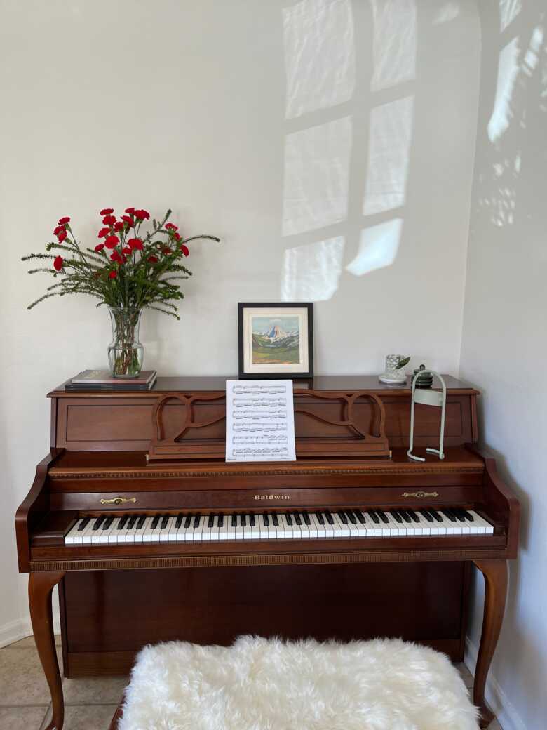 Tuned Baldwin piano