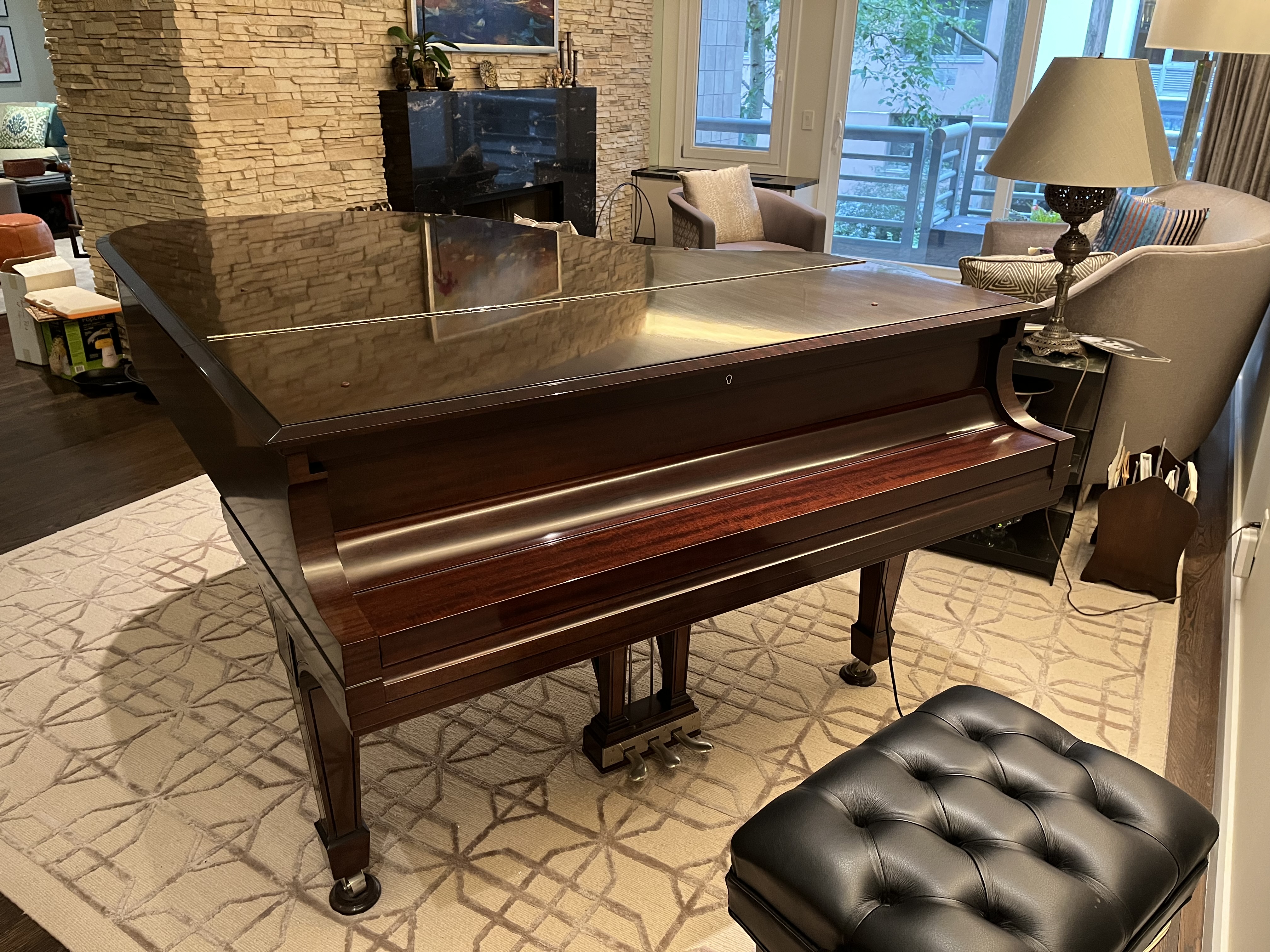 Steinway Model L Grand Piano