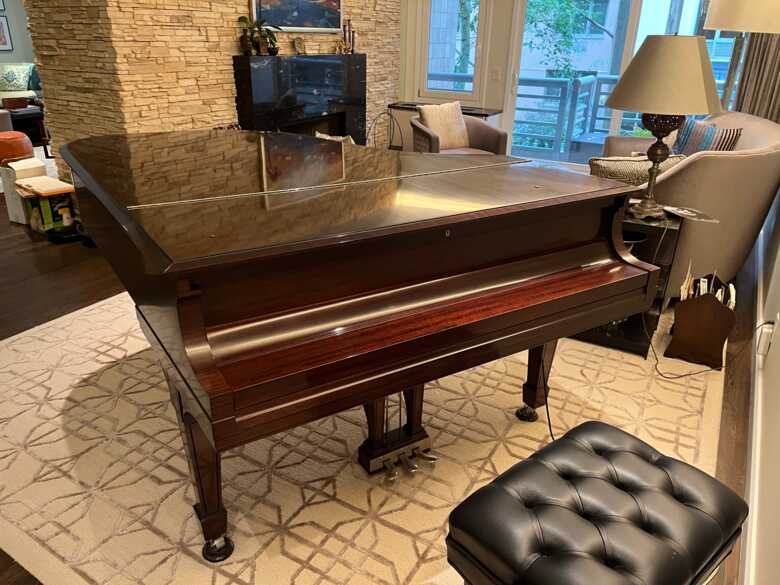 Steinway Grand Piano Model L - Completely RESTORED like New!