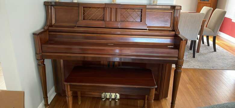 Upright Piano For Sale- bench included