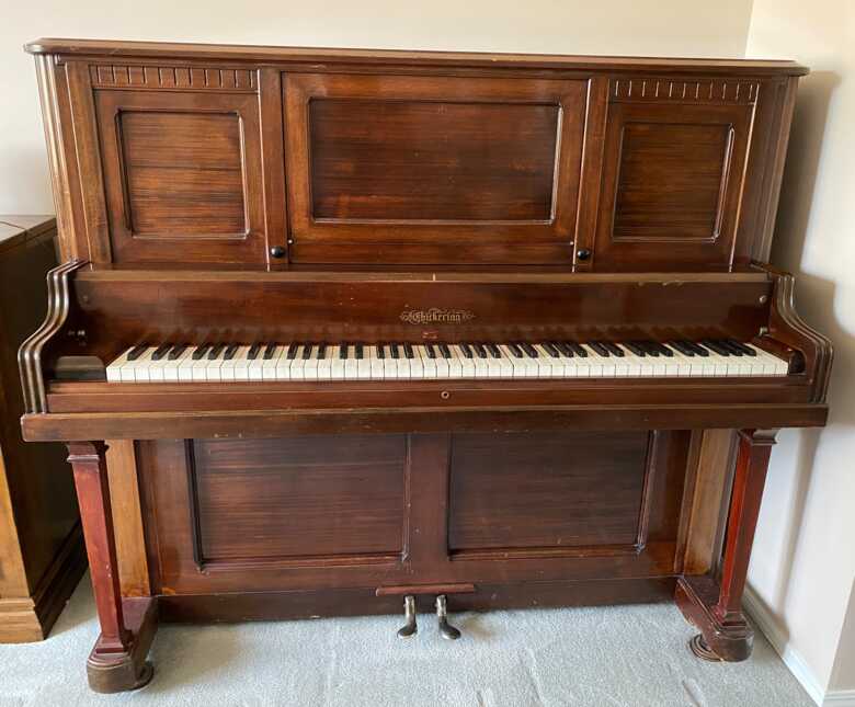 Restored Chickering Piano